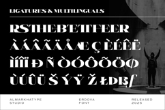 Erdova - Casual Serif Bold Typeface Product Image 14