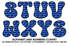 Baseball Sport Alphabet png clipart, baseball letters doodle Product Image 4