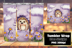 20oz Tumbler Design for Gift Ideas , Animals In Wall Product Image 1