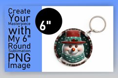 Unique Festive Round Sublimation Patterns for Holidays Product Image 1