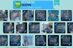 Fitness, Nutrition &amp; Health Bundle- Canva Editable Templates Product Image 14