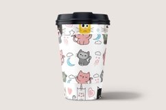 Cat Floral V03 Seamless Patterns Collection Product Image 4