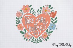 Positive amp Optimistic Sublimation Quote PNG Product Image 1