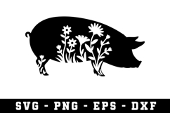 Pig Farming Svg |Farming SVG Cut files | Cricut Product Image 1