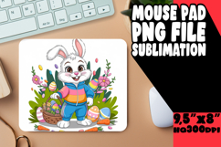 BLISSFUL DESK PAD ARTISTIC PNG, Easter Bunny Product Image 1