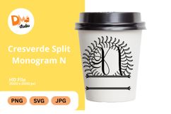 Cresverde Split Monogram Product Image 1