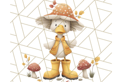 Cottagecore Halloween Clipart Cozy PNG, Autumn Fall Png Product Image 2