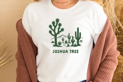 Joshua Tree National Park SVG | Desert Cactus Illustration Product Image 2