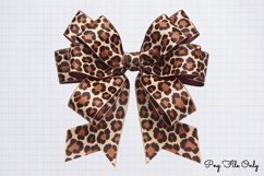 Glitter Leopard Christmas Sublimation Clipart PNG Product Image 1