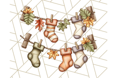 Fall Fairy House Clipart PNG, Autumn Homes and Decor Product Image 2