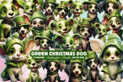 Mega Watercolor Christmas Clipart Bundle, Christmas Bundle Product Image 9