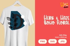 Herb &amp; Haze Boho Floral Monogram Product Image 1