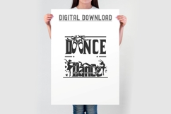 Dance Monogram SVG Bundle | Ballet Dancer Split Monogram Svg Product Image 6