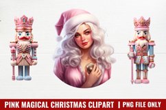 Pink Magical Christmas Sublimation Product Image 1