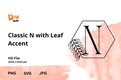 Classic with Leaf Accent Product Image 1