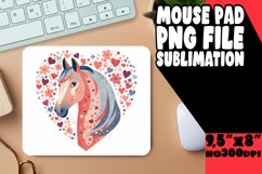 Enchanted Glitter Unicorn Dream Mouse Pad Product Image 1