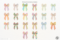 Summer Tropical Bows Clipart Product Image 4