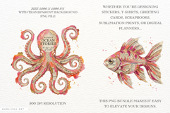 Books Pages Coastal Life Clipart Product Image 2