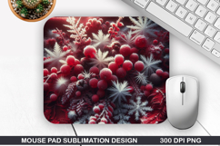 Christmas Mouse Pad Sublimation, Christmas Mouse Pad PNG Product Image 1