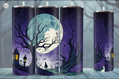 2 Halloween Tumbler Wrap Sublimations, 20 oz Product Image 3