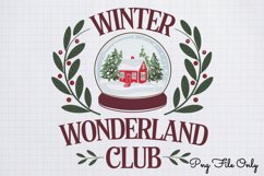 Winter Wonderland club PNG Product Image 1