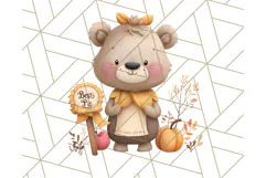 Woodland Apple Orchard Festival PNG Fall Clipart Product Image 2