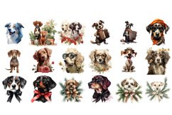 Watercolor Dogs Clipart Bundle Product Image 10