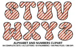 Vintage Toys Alphabet and Numbers PNG 300 DPI Product Image 4