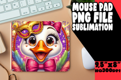 Radiant Mouse Pad Sublimation PNG, Goose Product Image 1