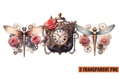 Steampunk Pink Style Sublimation Clipart Product Image 1