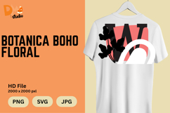 Botanica Boho Floral Monogram Product Image 1