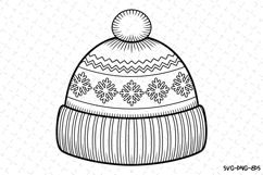 Christmas Cap Svg | Christmas Svg | Svg Cut Files Product Image 1