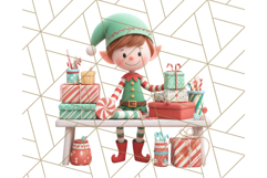 Santa’s Workshop PNG Clipart Elves, Toys &amp; Gifts Clip Art Product Image 2