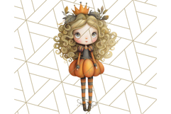 Halloween Whimsy Clipart, Cute Costume PNG Graphics Product Image 2