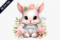 Easter Bunny Sublimation - Bunny Sublimation Design Product Image 1