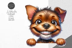 Dog clipart, Puppy dog, Dog sublimation Product Image 1