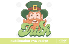 Happy St Patrick&#039;s Day PNG DTF Irish Lucky Leprechaun Beer Product Image 1