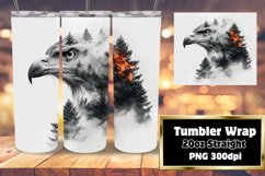 Artistic Double Exposure Tumbler Product Image 1