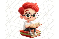 Boy Teacher Clipart PNG, Cute Male Teacher Illustration Product Image 2