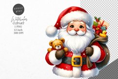 Christmas clipart, Santa clipart, Winter clipart Product Image 1