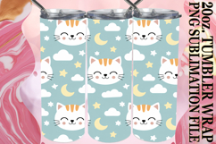ENCHANTING GIFT 20oz TUMBLER WRAP, Funny Cat Product Image 1