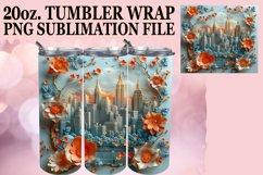 Spring Blossom Tumbler Wrap 20oz Product Image 1