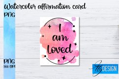 Affirmation cards PNG Bundle | Positive Affirmation Quotes Product Image 9
