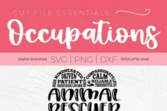 Animal rescuer svg - a subway art pet adoption svg foster Product Image 5