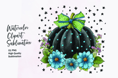 Watercolor rose bouquet clipart sublimation Product Image 3