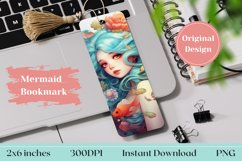 Mermaid Bookmark Sublimation, Sea Sublimation Printable Product Image 1