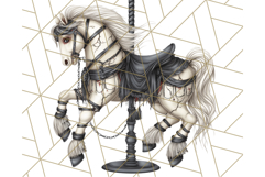 Dark Nutcracker Clipart Gothic Holiday Ballet PNG, Christmas Product Image 2