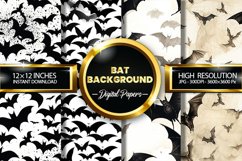 Bat Background Digital Papers - 04 Variations Product Image 1