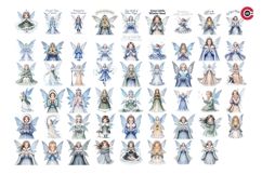 Frostlight Winter Fairy Transparent PNG Bundle Product Image 14
