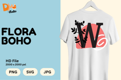 Flora Boho Monogram Product Image 1